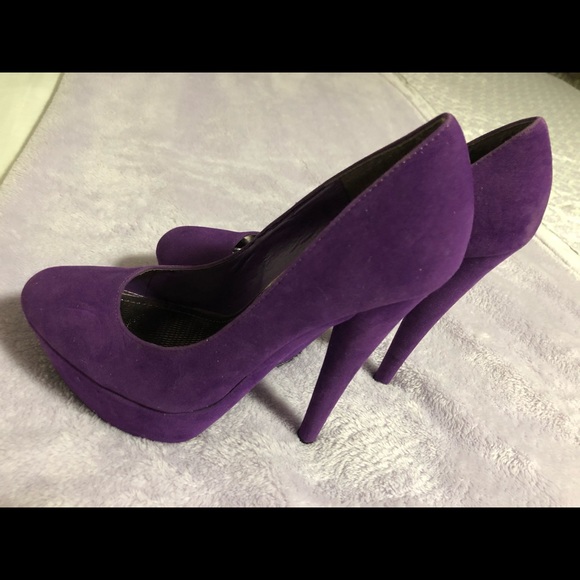 Purple heels 4 inch - Picture 4 of 4